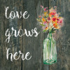 Love Grows Here Poster Print by Carol Robinson - Item # VARPDX18874