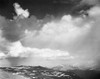 Mountain tops, low horizon, dramatic clouded sky, in Rocky Mountain National Park, Colorado, ca. 194 Poster Print by Ansel Adams - Item # VARPDX460948