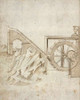 Folio 13: mill powered by water from siphon Poster Print by Francesco di Martini - Item # VARPDX455010