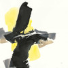Black and Yellow IV Poster Print by Chris Paschke - Item # VARPDX32536
