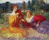 Musicienne du Silence, c. 1900 Poster Print by Arthur Hacker - Item # VARPDX264972