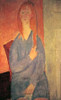 Girl In Blue Dress Poster Print by Amedeo Modigliani - Item # VARPDX373645