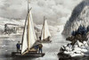 Ice Boat Race On The Hudson Poster Print by Currier and Ives - Item # VARPDX277186