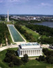 National Mall, Lincoln Memorial and Washington Monument, Washington D.C. - Vintage Style Photo Tint Poster Print by Carol Highsmith - Item # VARPDX463857