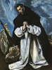 Saint Dominic In Prayer Poster Print by El Greco - Item # VARPDX372925