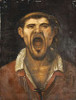 A Peasant Man, Head and Shoulders, Shouting Poster Print by Agostino Carracci - Item # VARPDX264674
