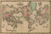 World Map Poster Print by A.J. Johnson - Item # VARPDX379287