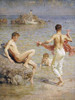 Gleaming Waters Poster Print by Henry Scott Tuke - Item # VARPDX267430