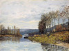 The Seine at Bougival Poster Print by Alfred Sisley - Item # VARPDX267309