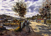 The Bridge At Bougival 1870 Poster Print by Claude Monet - Item # VARPDX373843