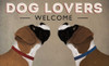 Boxer - Dog Lovers Welcome Poster Print by Ryan Fowler - Item # VARPDX35359