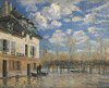 Boat In The Flood At Port Marly Poster Print by Alfred Sisley - Item # VARPDX374418