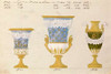 Trois vases en blanc du 1er choix, ca. 1800-1820 Poster Print by Honore - Item # VARPDX454911