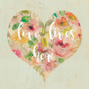 Love Lives Here Poster Print by Carol Robinson - Item # VARPDX18875