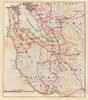 California - San Mateo, Santa Cruz, Santa Clara, Alameda, and Contra Costa Counties, 1896 Poster Print by George W. Blum - Item # VARPDX294950