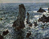Rocks at Belle Isle Poster Print by Claude Monet - Item # VARPDX278697