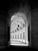 Arched architectural detail in the Federal Triangle located in Washington, D.C. - Black and White Va Poster Print by Carol Highsmith - Item # VARPDX463823