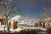 Winter: a Frozen River Landscape Poster Print by Chinese School - Item # VARPDX264724
