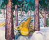 The Yellow Log, 1912 Poster Print by Edvard Munch - Item # VARPDX467699