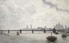 Charing Cross Bridge, London Poster Print by Alfred Sisley - Item # VARPDX280067