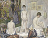 Sur La Grande Jatte, Umbrella Poster Print by Georges Seurat - Item # VARPDX267265