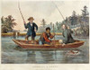 Catching a Trout - We Hab You Now, Sar! Poster Print by Arthur Fitzwilliam Tait - Item # VARPDX267370