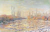 Floating Ice 1880 Poster Print by Claude Monet - Item # VARPDX373780
