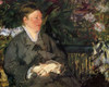 Mme Manet in the Conservatory, 1879 Poster Print by Edouard Manet - Item # VARPDX373511