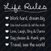 Life Rules Poster Print by Lauren Gibbons - Item # VARPDXGLSQ130D