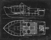 Boat Blueprint 2 blk Poster Print by Carole Stevens - Item # VARPDXCSRC178B3