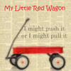 RED WAGON Poster Print by Taylor Greene - Item # VARPDXTGSQ099B