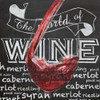 Wine Glass 1 Poster Print by Lauren Gibbons - Item # VARPDXGLSQ106B