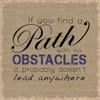 No Obstacles Poster Print by Lauren Gibbons # GLSQ007