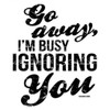 GO AWAY Poster Print by OnRei OnRei # ONSQ022A2