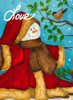 Snowman Love Poster Print by Laurie Korsgaden # LKRC3538J2