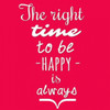 To Be Happy Poster Print by Jelena Matic # JMSQ010B