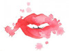 Lip Splash Poster Print by Alicia Zyburt - Item # VARPDXAZRC010A