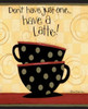 Two Latte Please Poster Print by Dan DiPaolo - Item # VARPDXDDP5RC141B