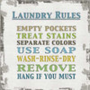 Laundry Rules Poster Print by Lauren Gibbons # GLSQ013A3