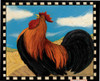 Bluesky Rooster Poster Print by Dan DiPaolo # DDPRC497