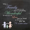 Family Chalk Color NB Poster Print by Lauren Gibbons # GLSQ053A