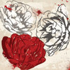 Red Florals 2 Poster Print by Jace Grey - Item # VARPDXJGSQ174A2
