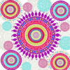 Boho Spheres 1 Poster Print by Candace Allen # QCASQ037A