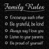 Family Rules Poster Print by Lauren Gibbons - Item # VARPDXGLSQ130A