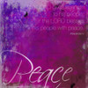 Watercolor Peace Poster Print by Jace Grey - Item # VARPDXJGSQ031F
