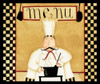 No Menu Poster Print by Dan DiPaolo # DDPRC351A