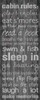Cabin Rules Poster Print by Lauren Gibbons - Item # VARPDXGLPL025