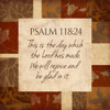 Spice Psalm 118-24 Poster Print by Jace Grey # JGSQ281B