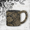 Coffee Damask 2 Poster Print by Diane Stimson # DSSQ281B