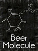 Beer Molecule 2 Rect Poster Print by Lauren Gibbons - Item # VARPDXGLRC041B